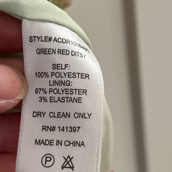 ASTR the label Women's Ruched Mini Party Dress, Light Green Size Small - Picture 5 of 11